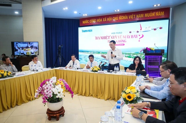 'Giá vé máy bay đang hạ nhiệt, nhưng chúng ta vẫn tiếp tục tìm cách giảm thêm'